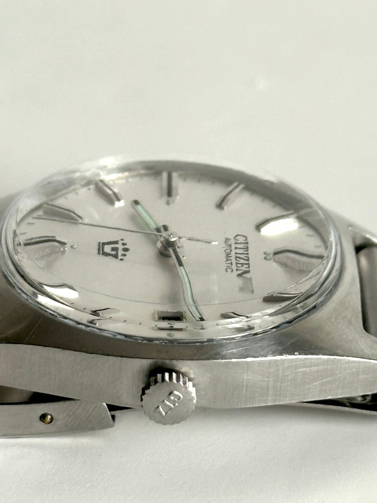Citizen automatic watch 62-8816, Japan 1970s – black dial, serviced, new acrylic crystal