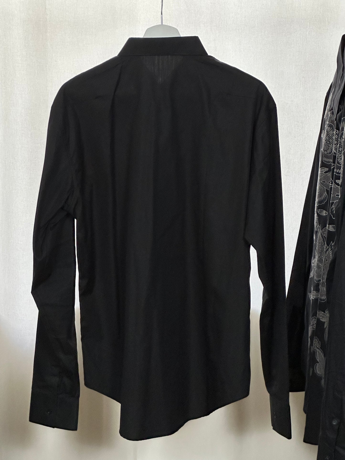 Dior black sequin shirt – 2000s