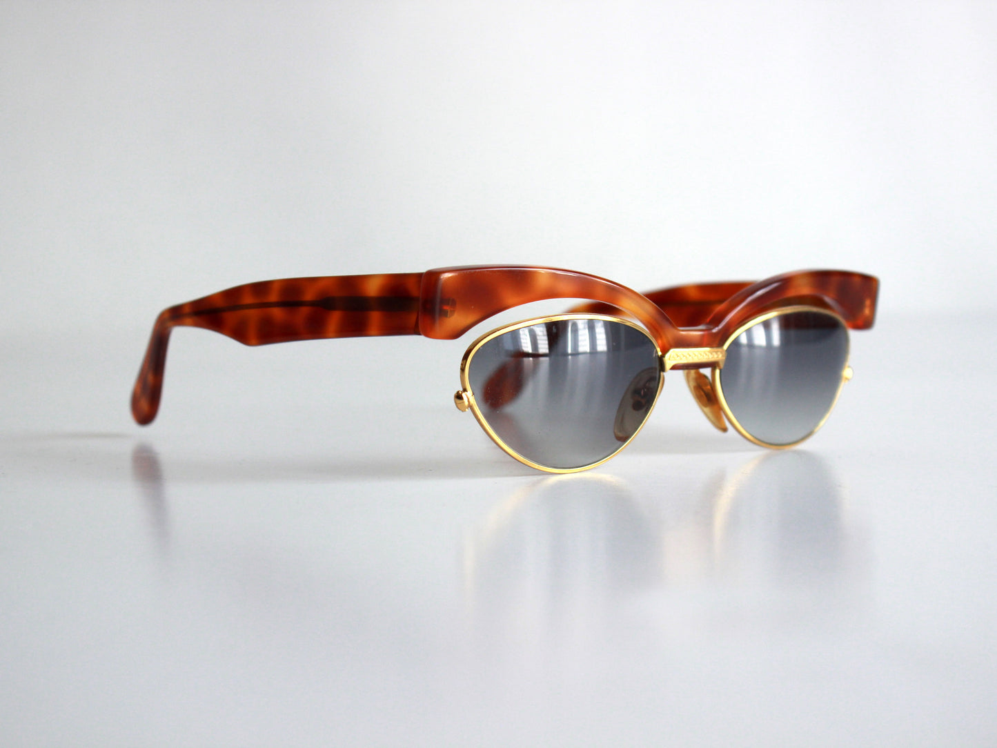 Robert La Roche COMBO-7 vintage sunglasses | Tortoiseshell & gold frame | Handmade in Austria, 1980s