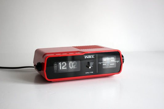 Intel DRU 116 Flip Clock Radio – 1970s