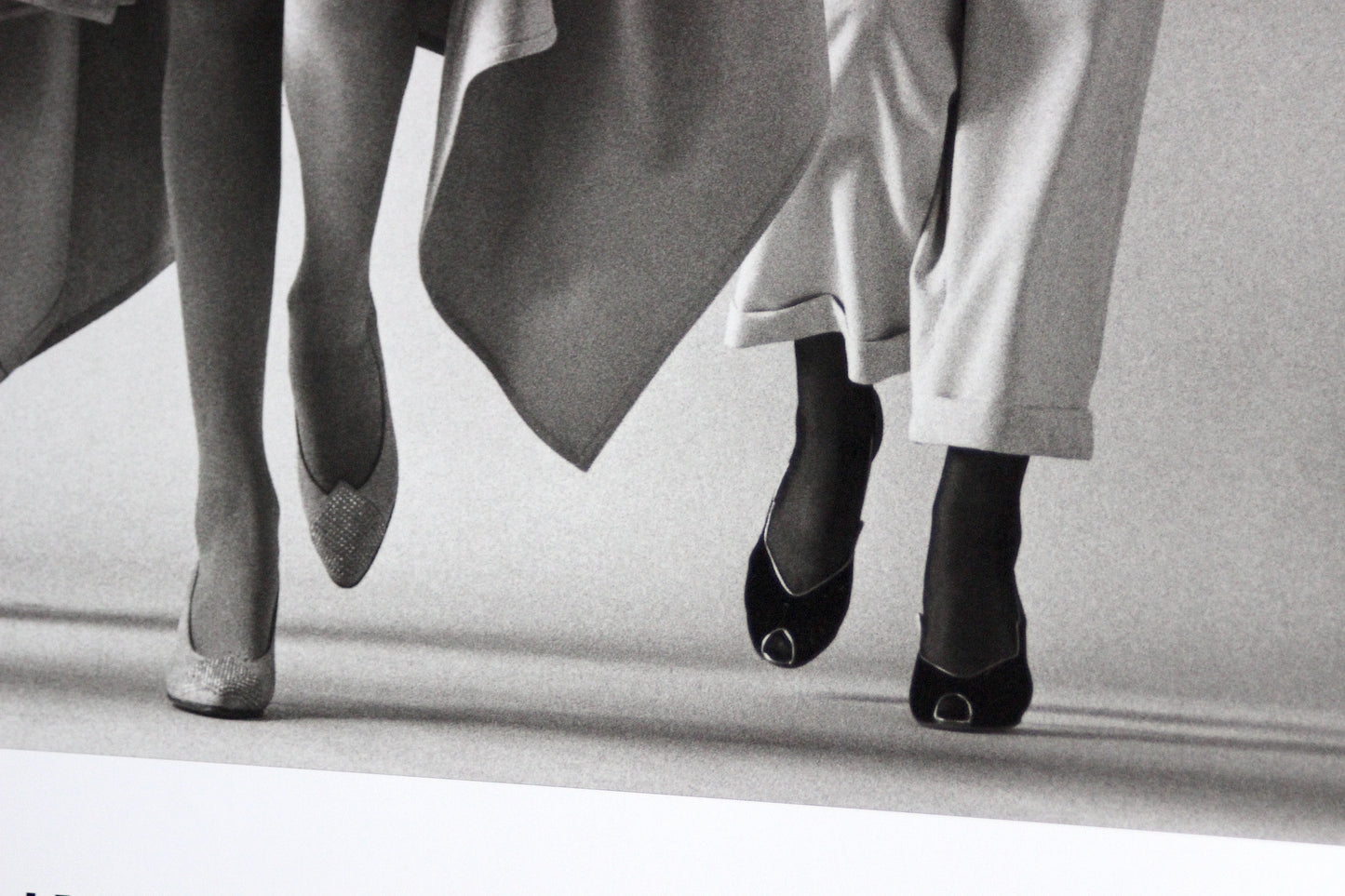 Helmut Newton SUMO Original Exhibition Poster. Sie kommen (dressed), French Vogue, 1981