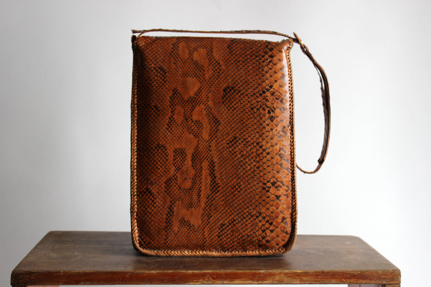 Carmen, 1970s genuine snakeskin bag