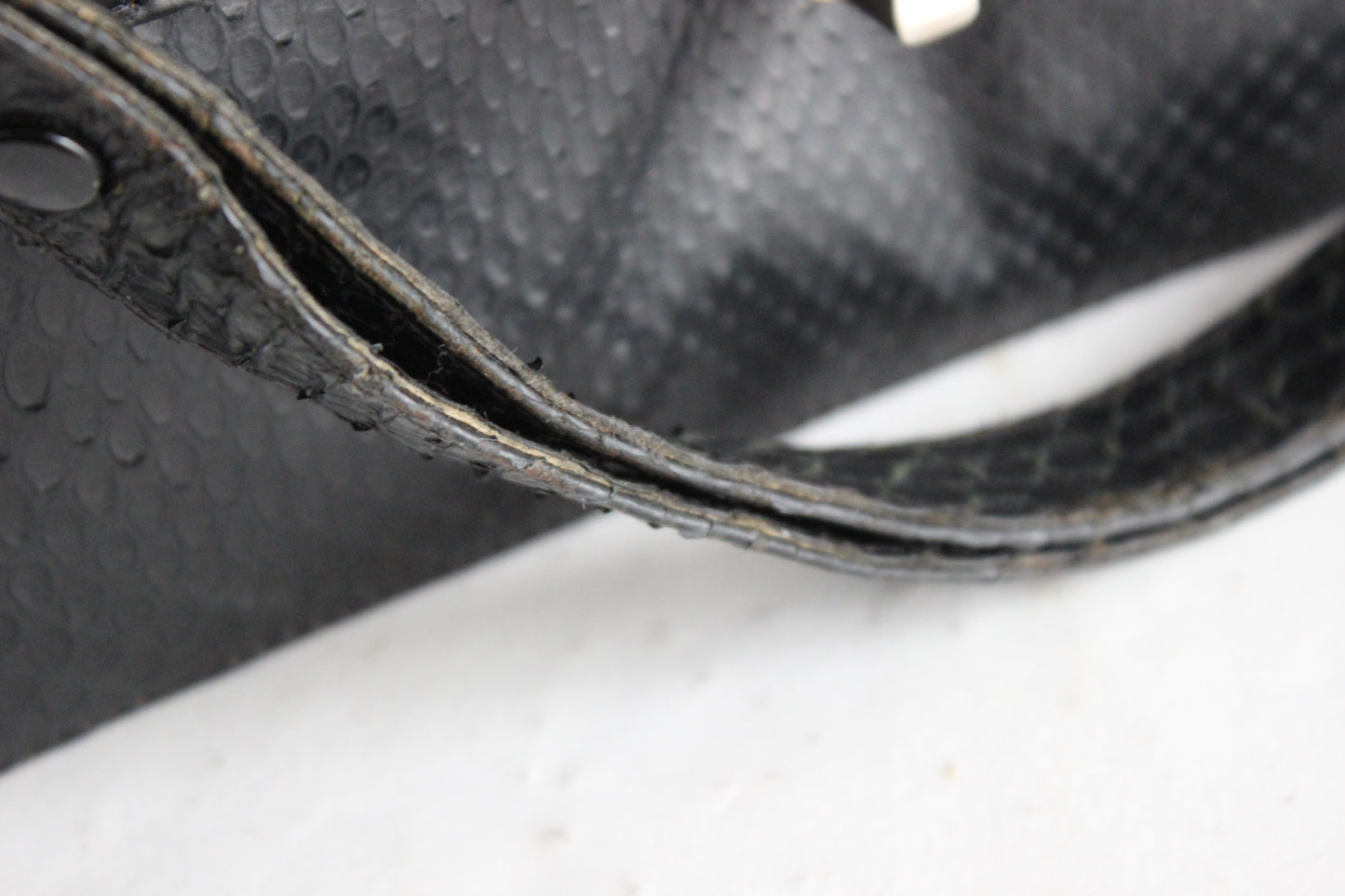 70s Snake-Skin Bag for All the Right Drama
