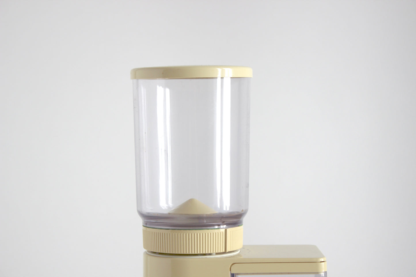 Braun Aromatic Coffee Grinder KMM 20. Type 4045. Reinhold Weiss and Hartwig Kahlcke. Germany 1979