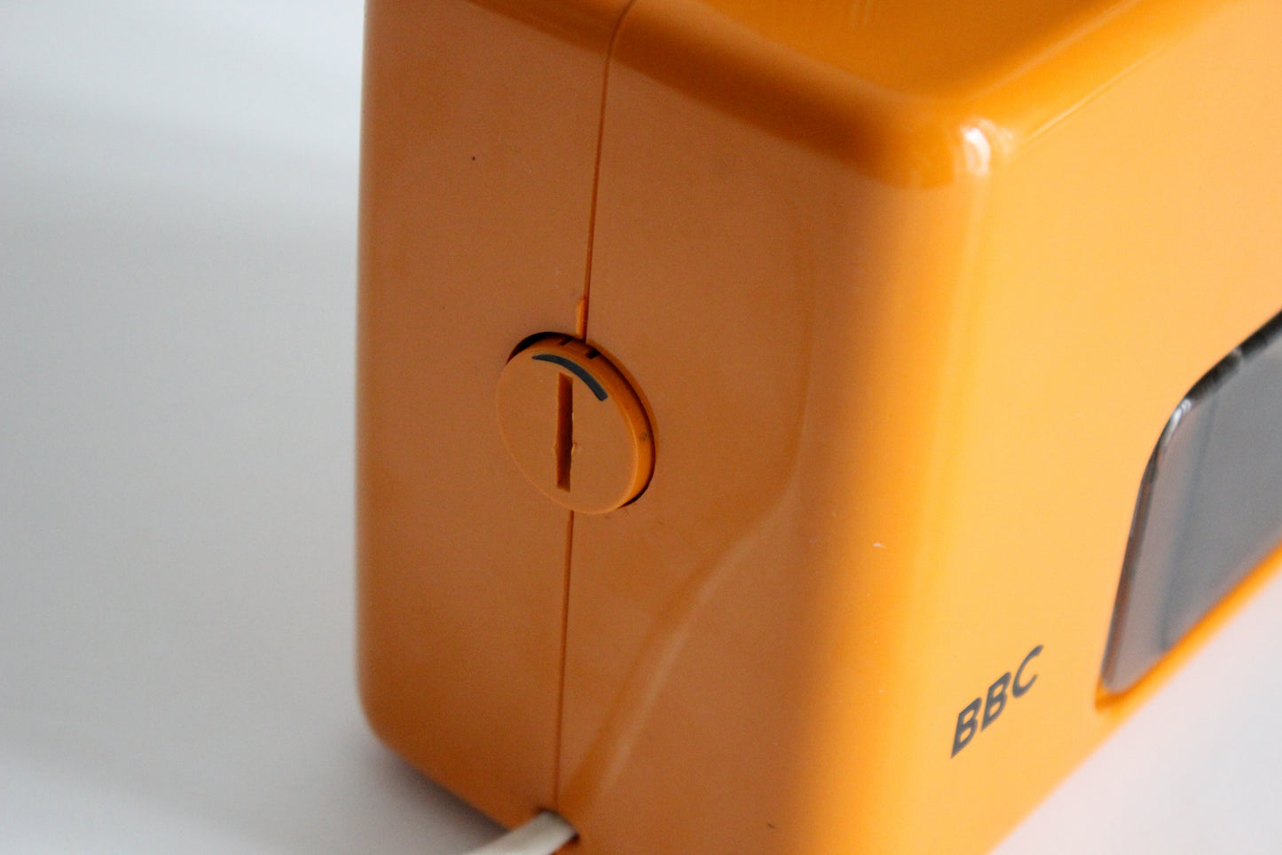 BBC Orange Electric Coffee Grinder. Germany 1970s.