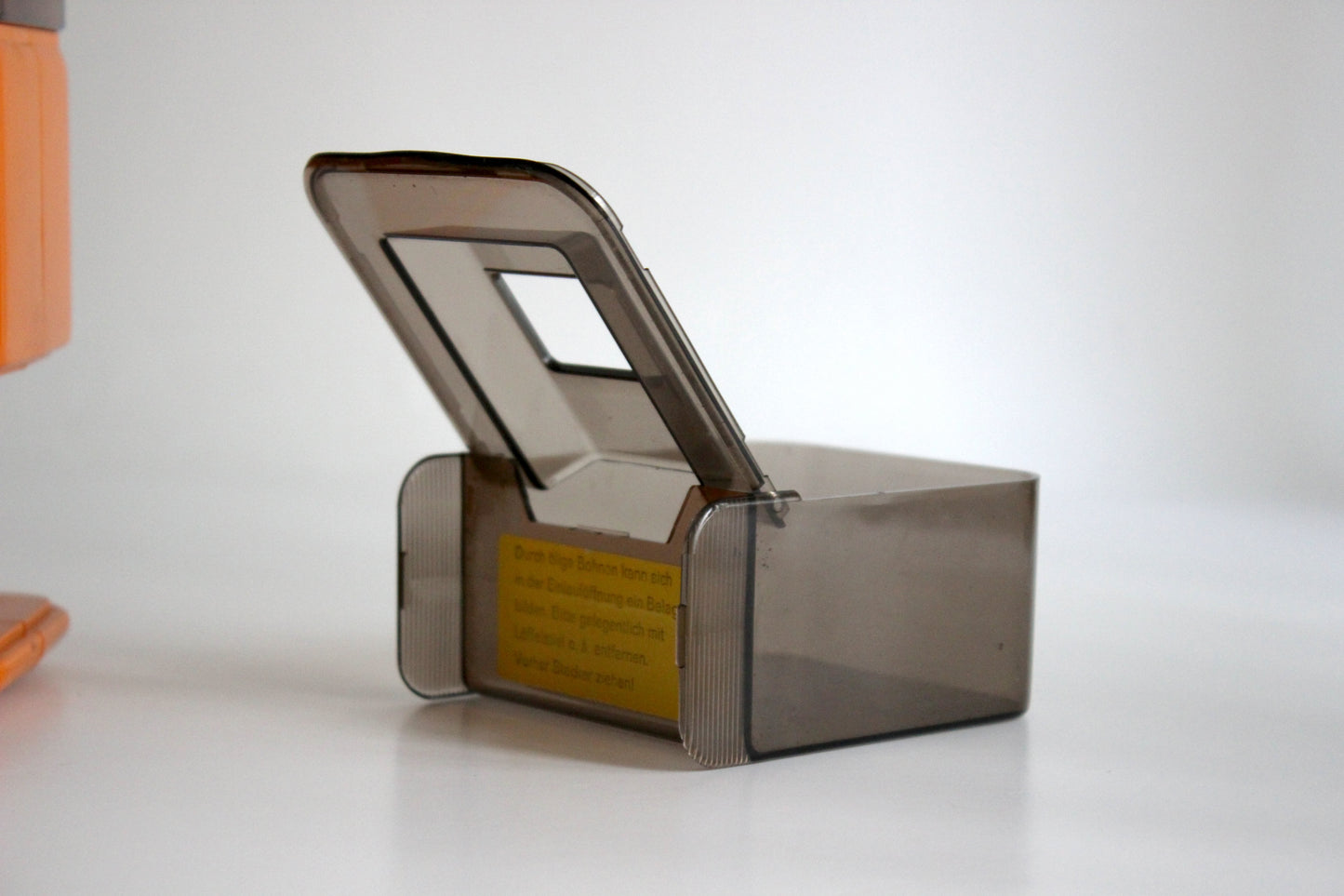 BBC Orange Electric Coffee Grinder. Germany 1970s.