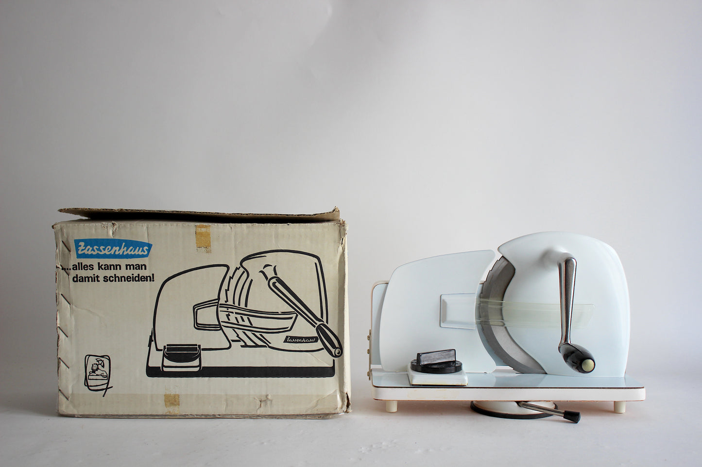 1950s Zassenhaus Folding Manual Slicer - Vintage German Craftsmanship