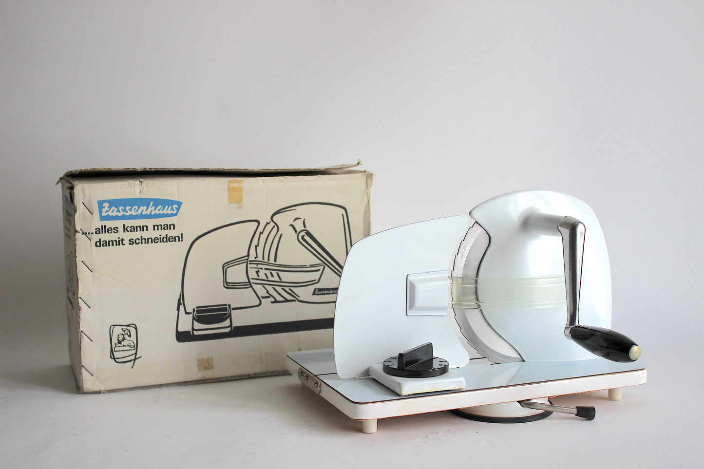 1950s Zassenhaus Folding Manual Slicer - Vintage German Craftsmanship