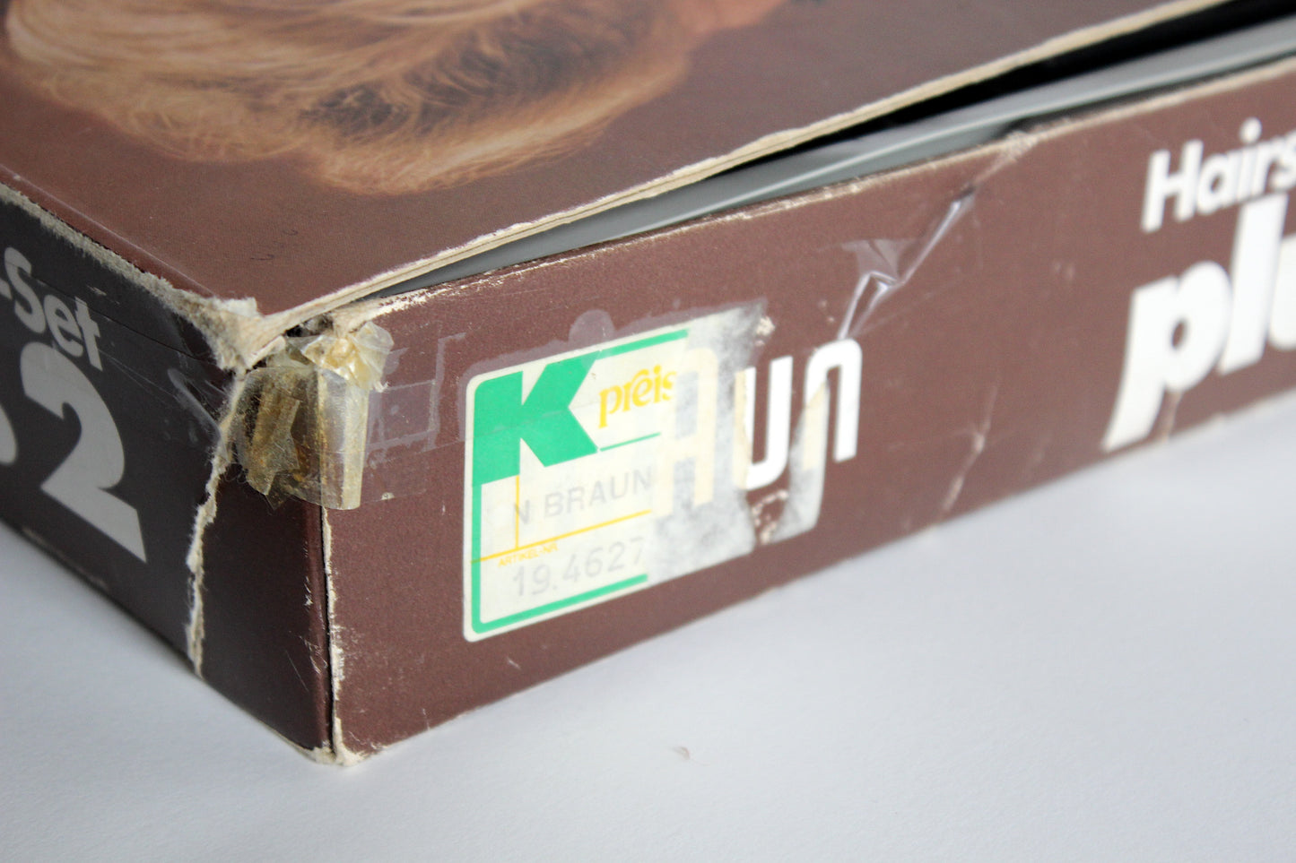 Braun Hairstyling-Set plus 2 HLD 80. Germany 1972