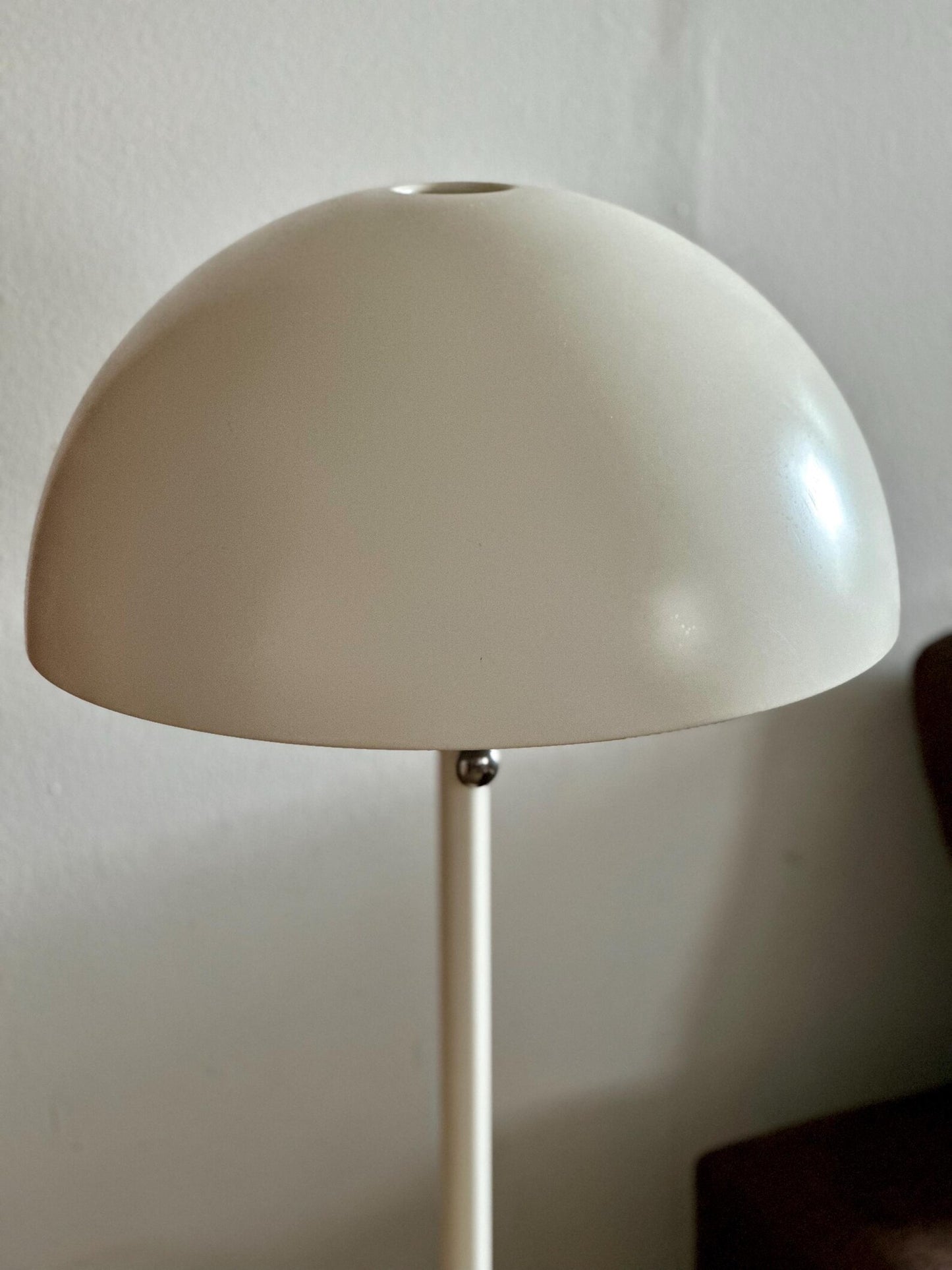 IKEA 365+ Brasa white mushroom table lamp, XXL (74 cm), discontinued swedish design
