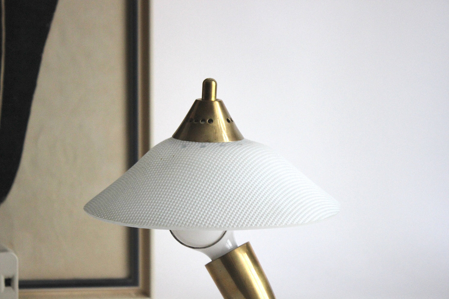 1950s Rupert Nikoll Lucite Table Lamp - Super Rare
