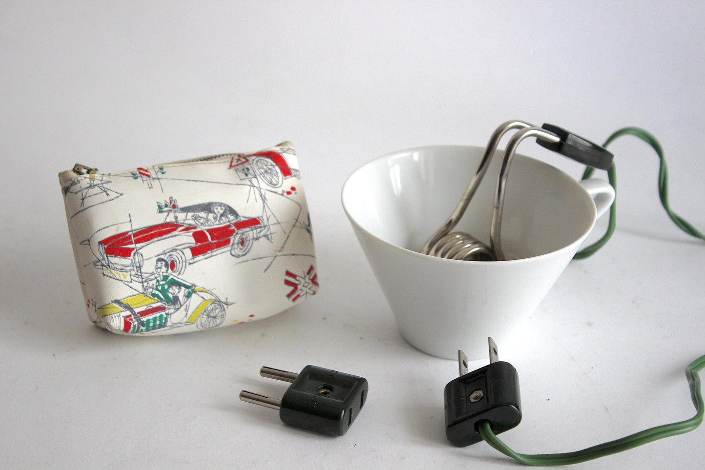 1960s West German Travel Water Heater: Perfect Vintage Condition with Case
