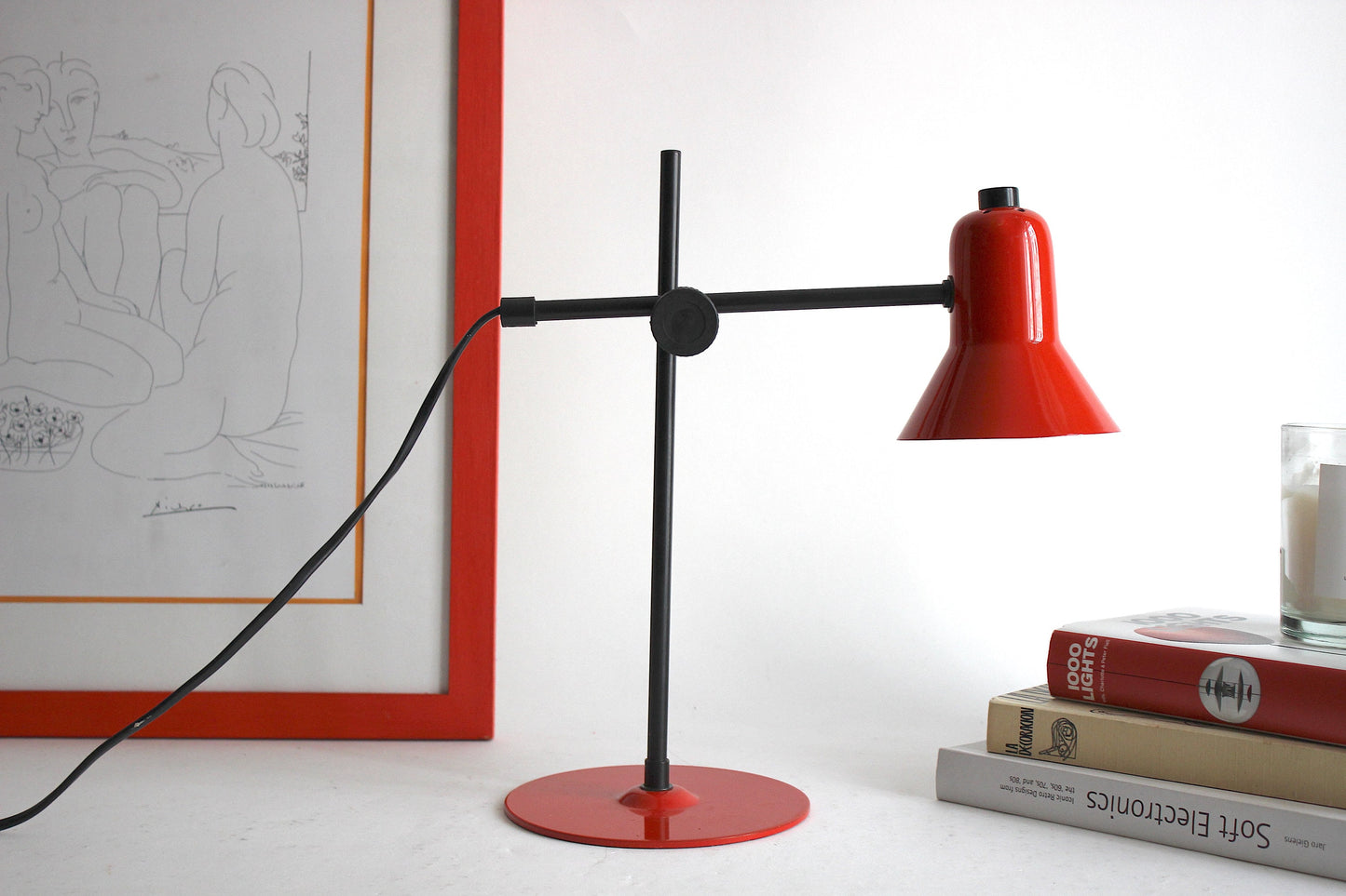1970s Table Lamp from Veneta Lumi