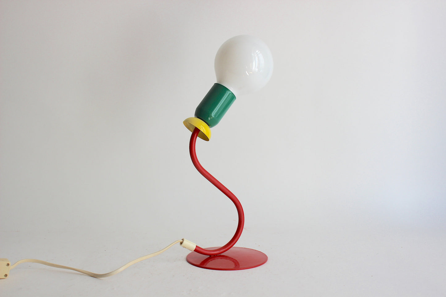 Ettore Sottsass Lamp for ESTO. Memphis Style. Italy 1980s