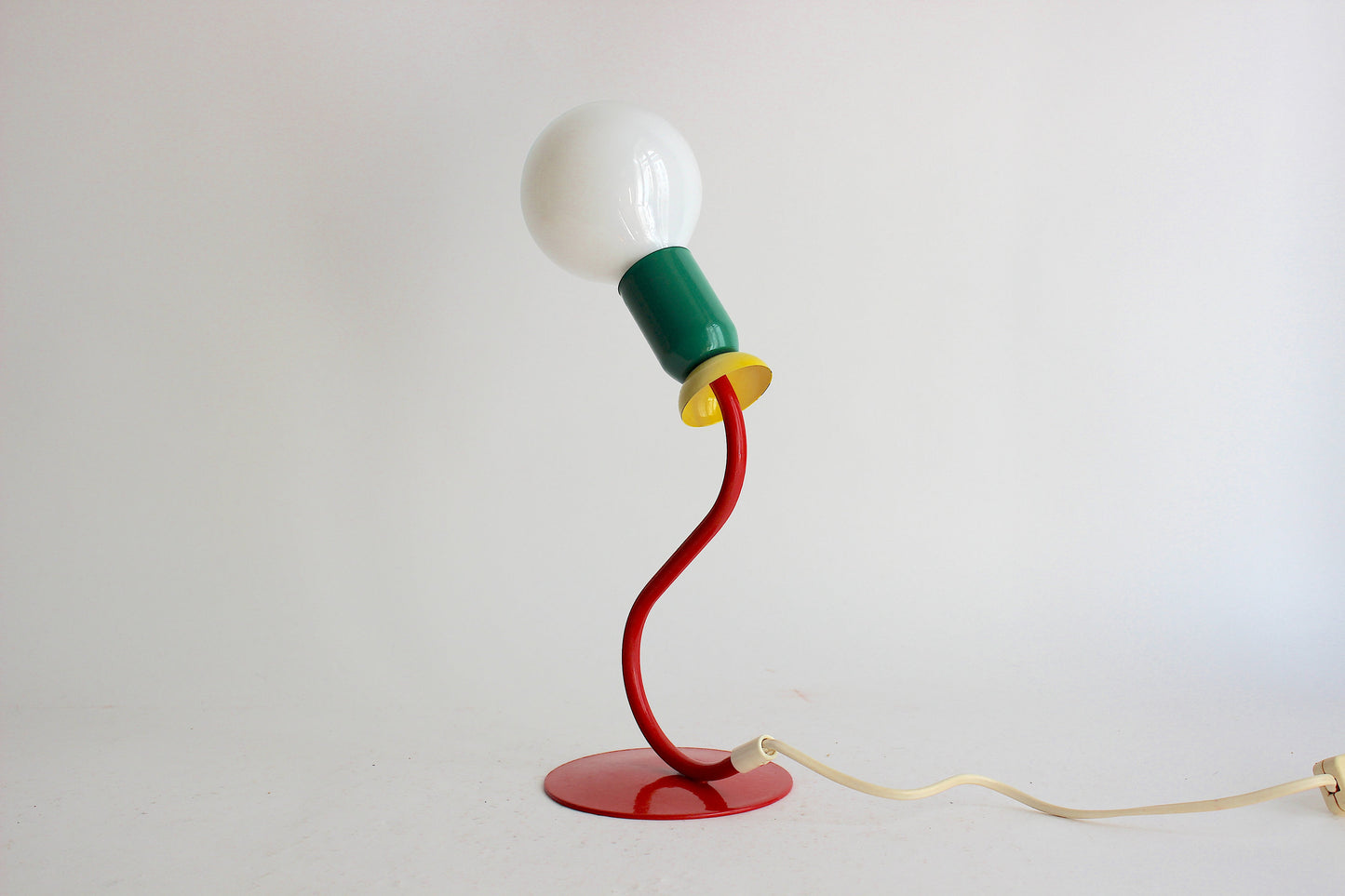 Ettore Sottsass Lamp for ESTO. Memphis Style. Italy 1980s