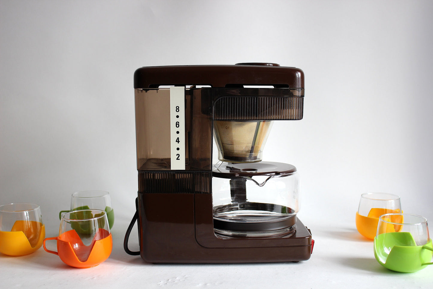 Siemens Cafemat filter coffee maker TC 7406 Brown. Space age coffee maker, vintage coffee machine
