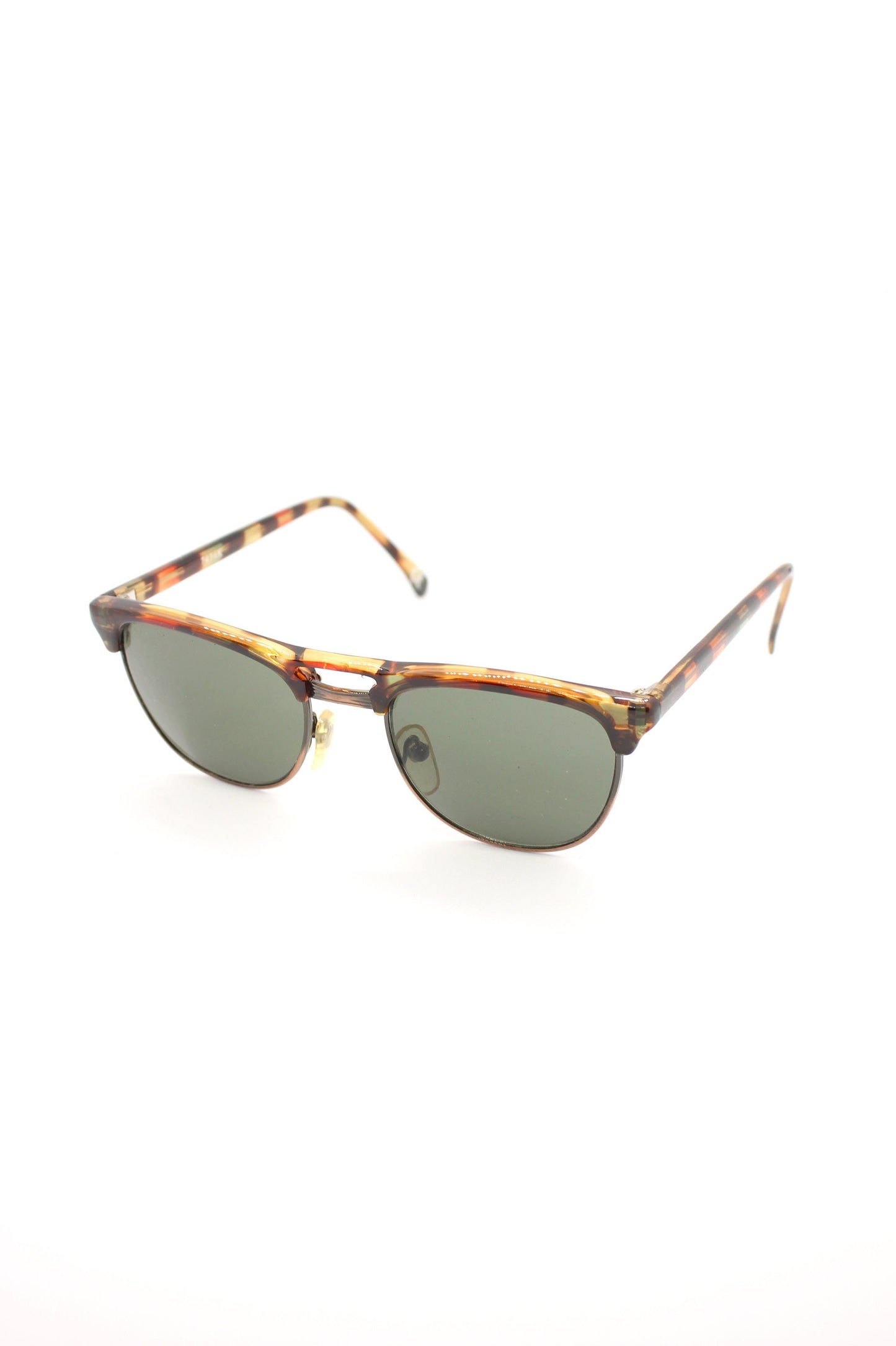 SUNMATE acetate and metal details New Vintage sunglasses