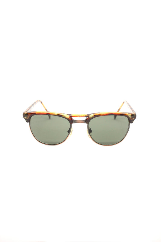 SUNMATE acetate and metal details New Vintage sunglasses