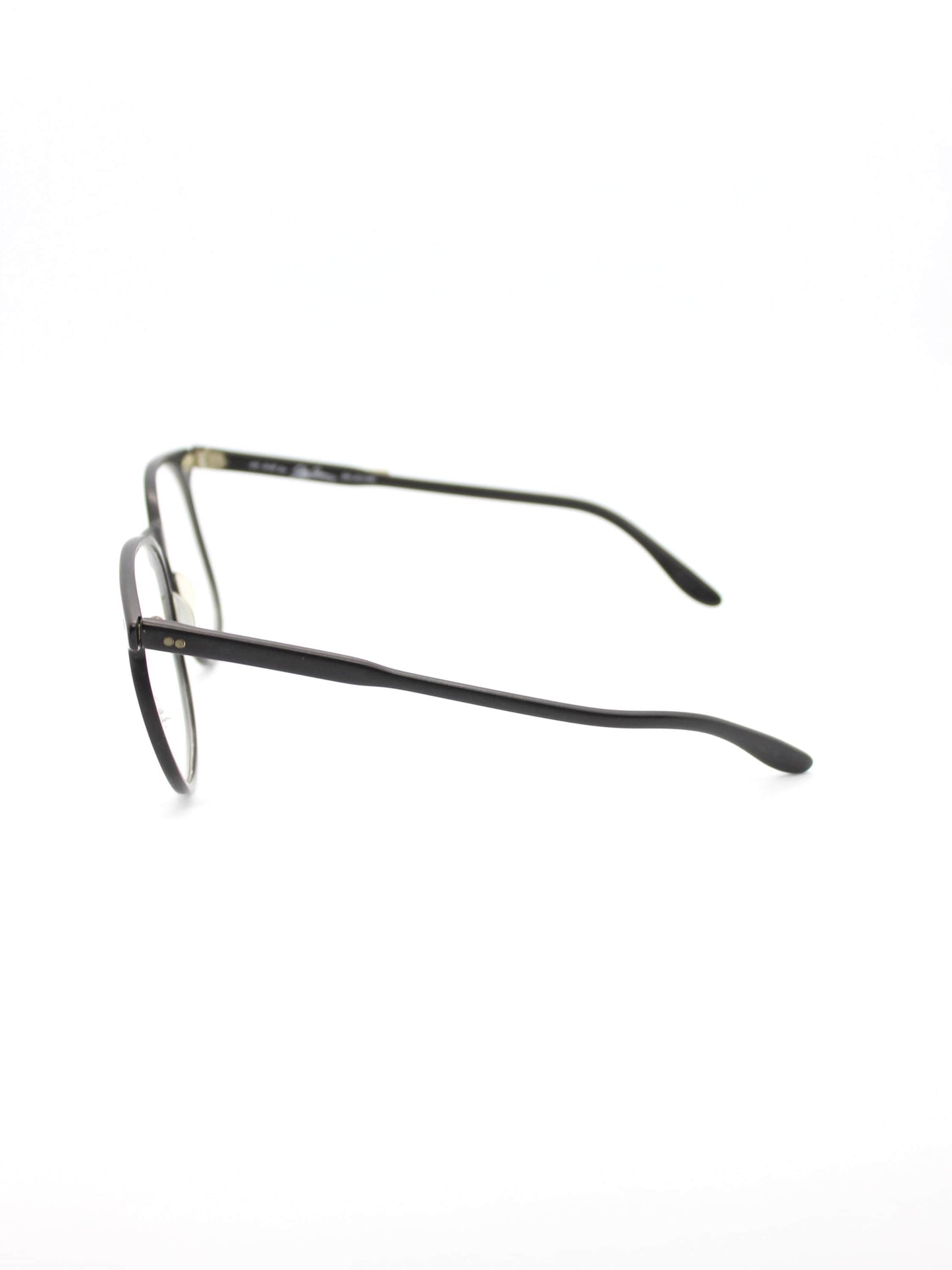 OLEG CASSINI Vintage New old stock Black Matte eyeglasses frames