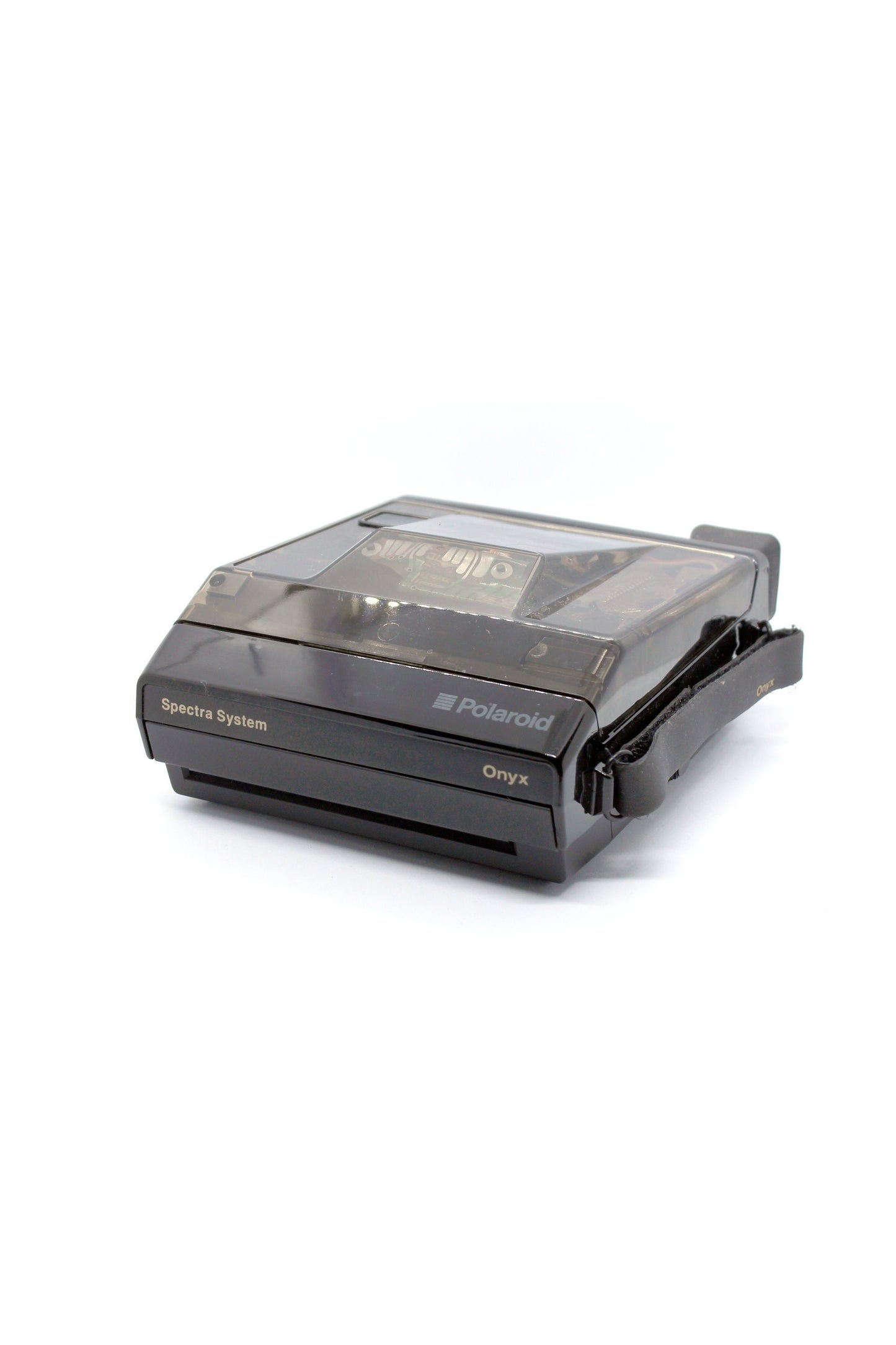 Polaroid Spectra ONYX Anniversary Edition Instant Camera See-Through + Filters + Case + Remote kit + 2 spectra Polaroid film packs
