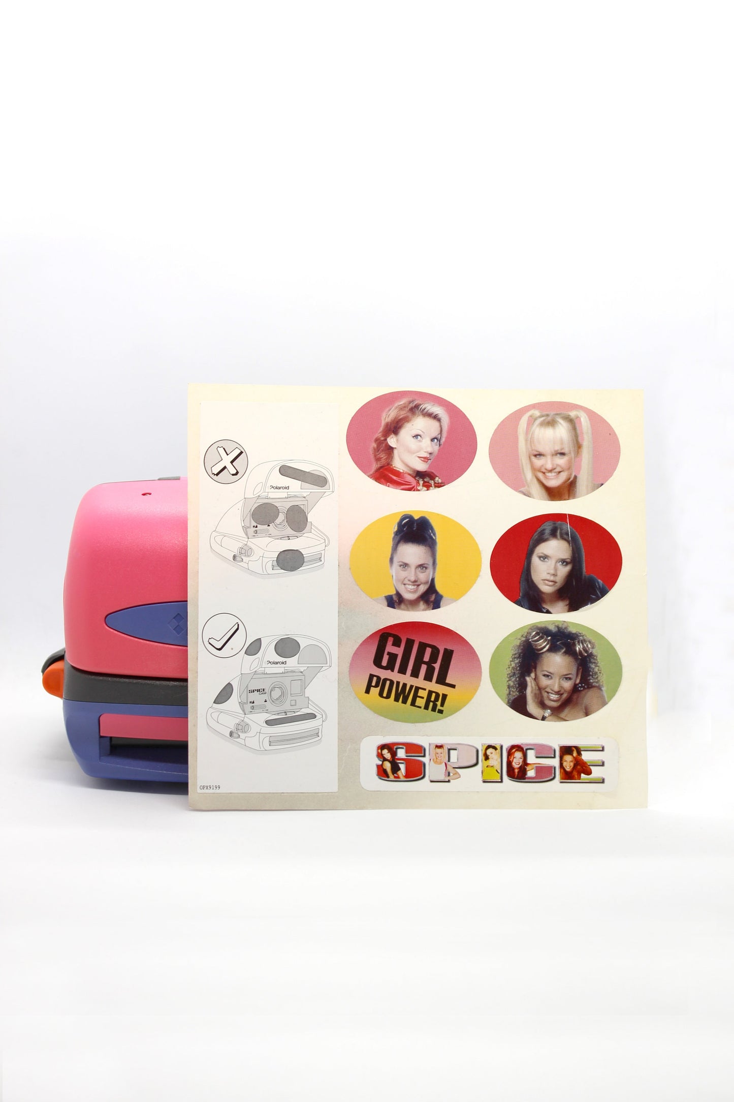Polaroid SPICE CAM [includes original box, original stickers and original instructions book]