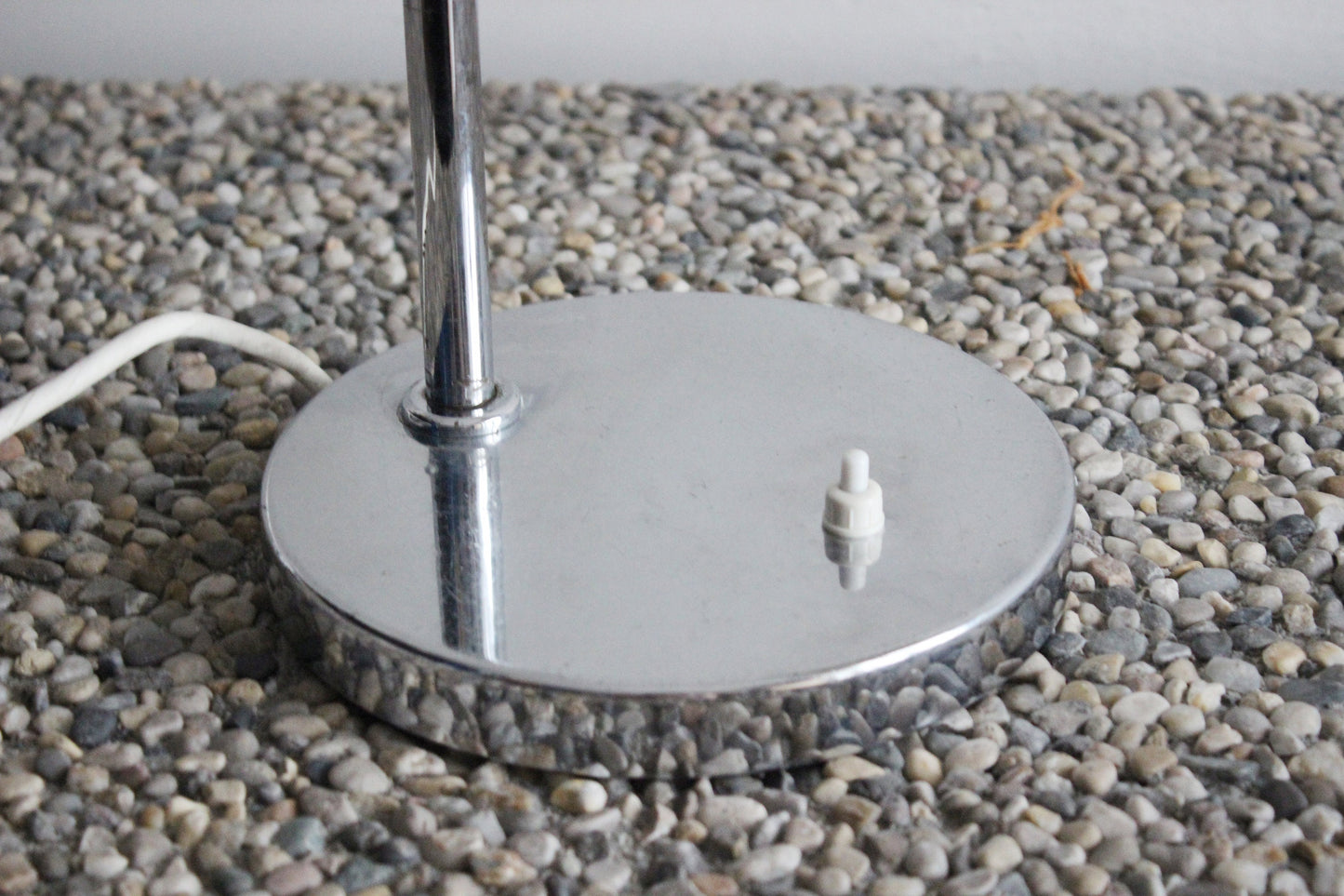 Vintage 1950s gooseneck desk lamp, Bauhaus SIS, was Kaiser Idell. Industrial design