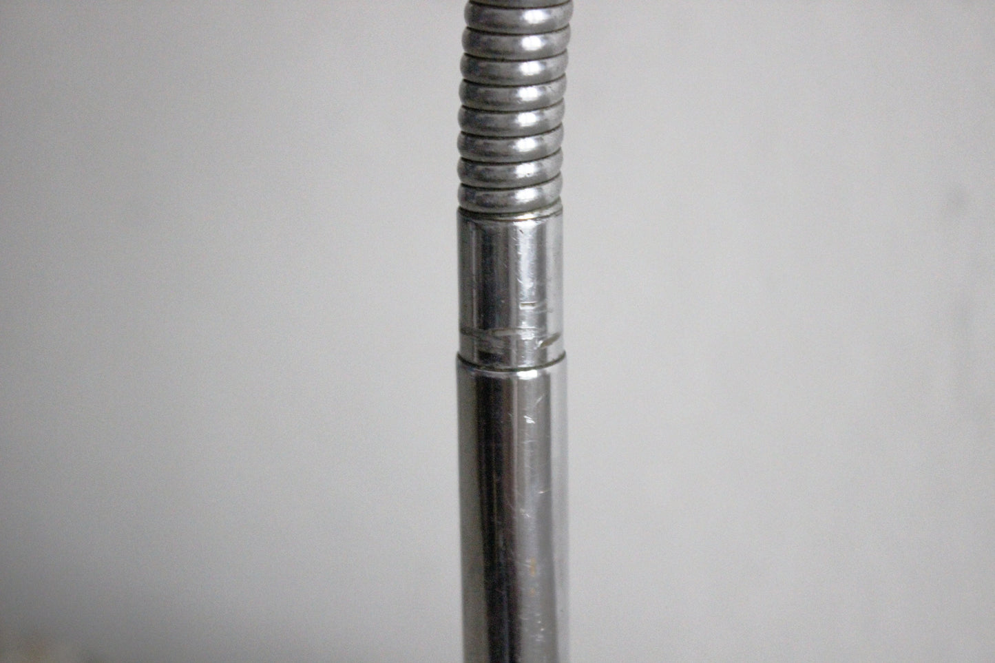 Vintage 1950s gooseneck desk lamp, Bauhaus SIS, was Kaiser Idell. Industrial design