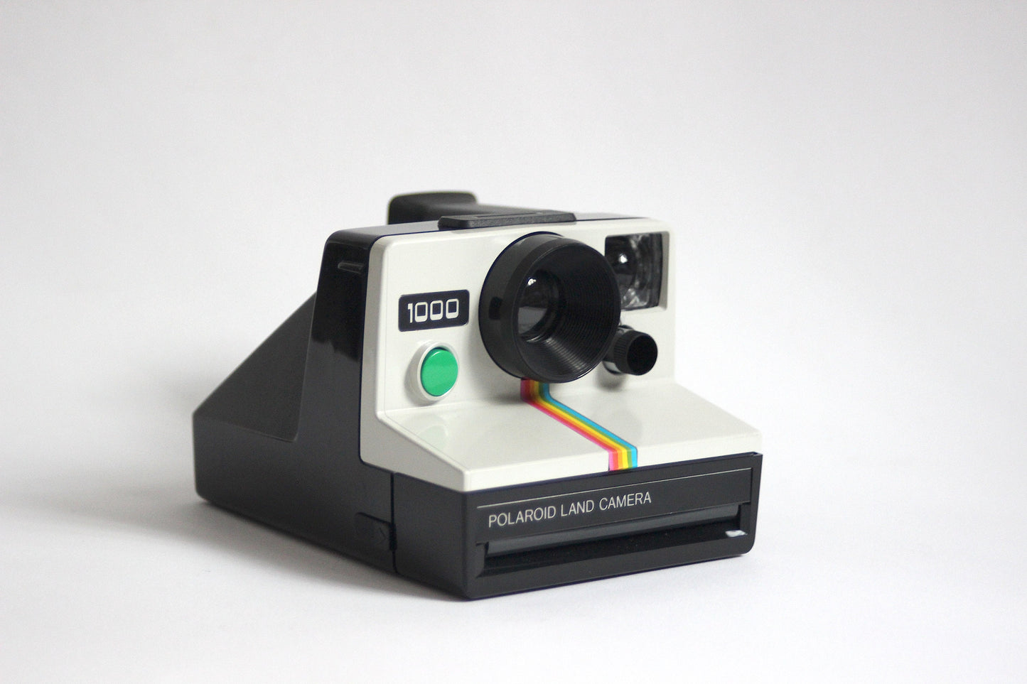Polaroid 1000 Land Camera - green shutter button