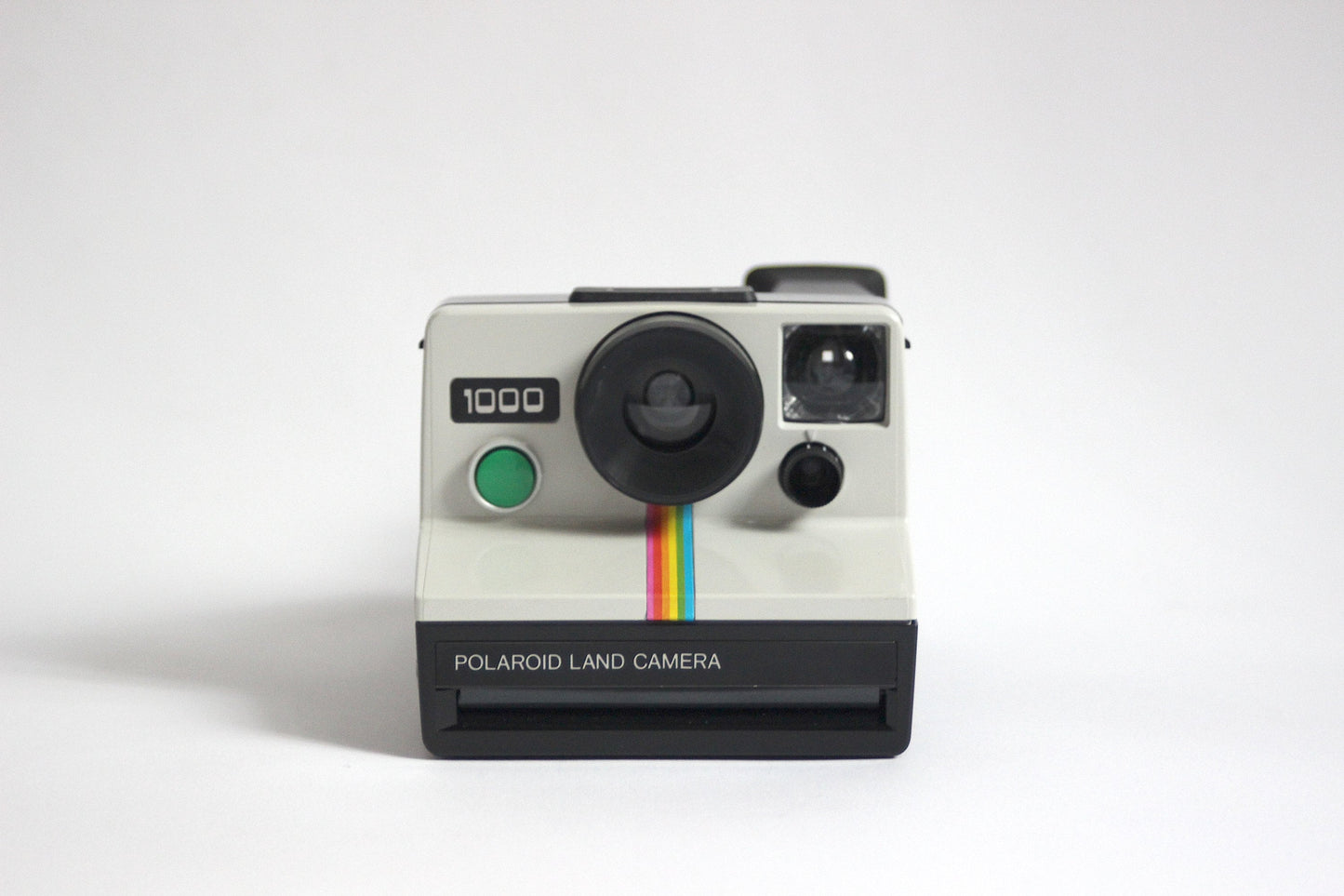 Polaroid 1000 Land Camera - green shutter button