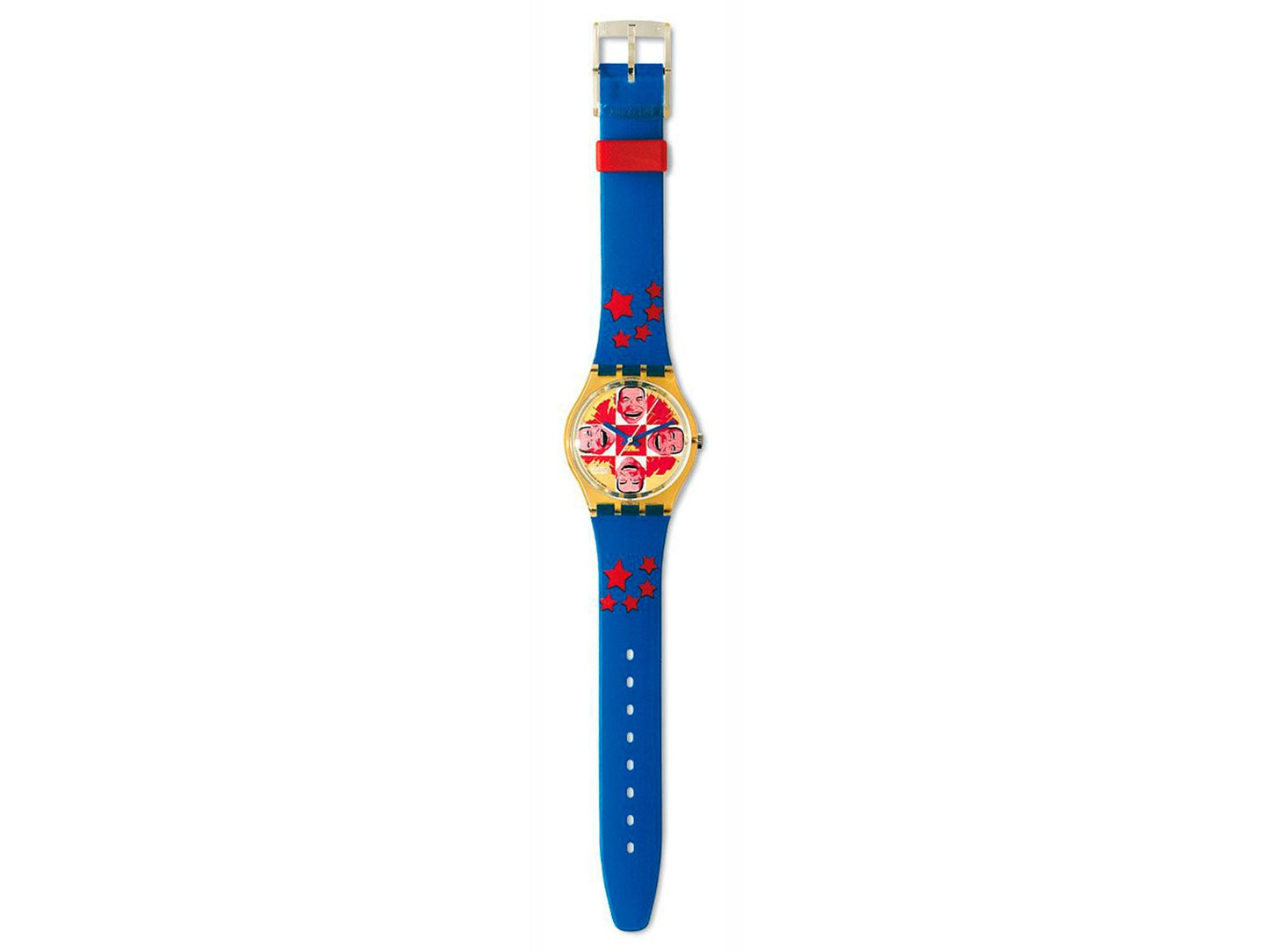 Swatch WILD LAUGH Jue Min Jun / Swatch Gent Artist Special (GJ117STD) - New Old Stock - with Original Box