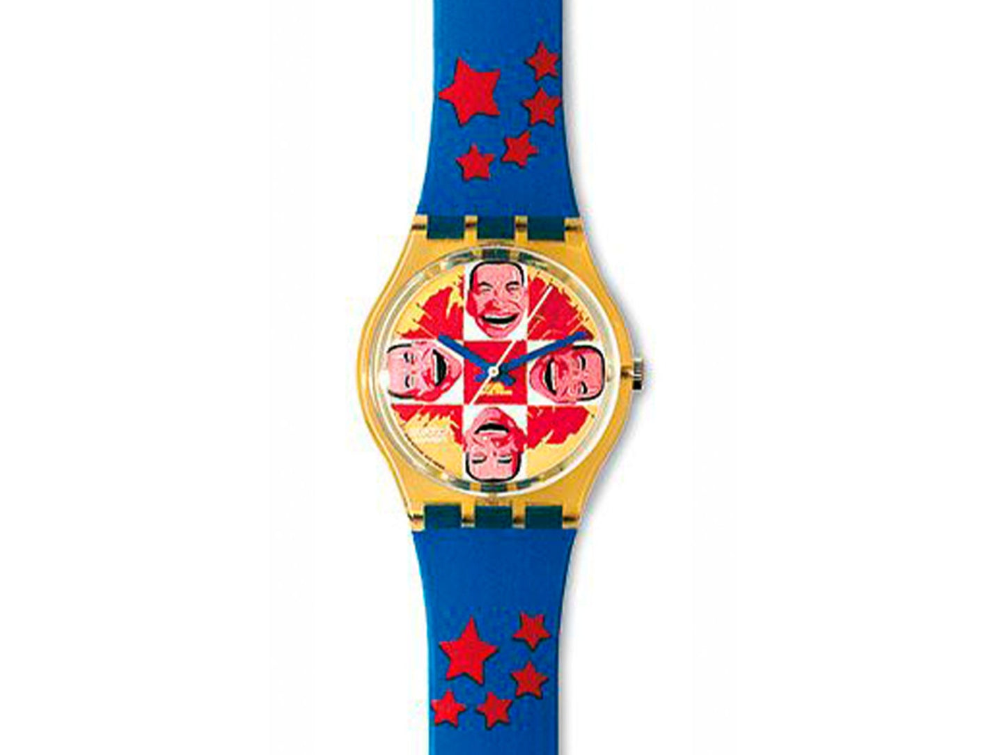 Swatch WILD LAUGH Jue Min Jun / Swatch Gent Artist Special (GJ117STD) - New Old Stock - with Original Box