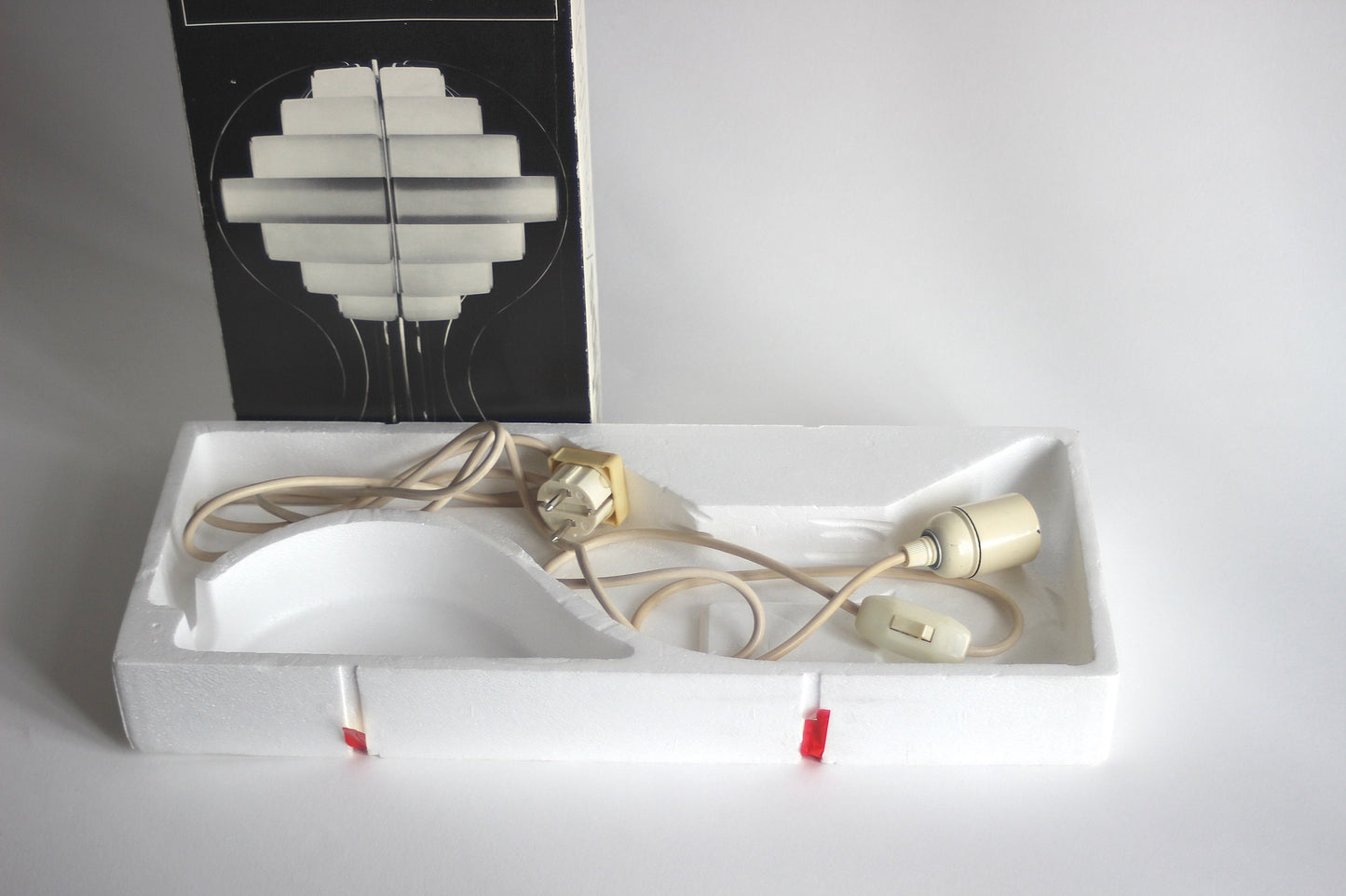 STRIPS table lamp. Flemming Brylle & Preben Jacobsen. Quality System. Denmark, 1965.