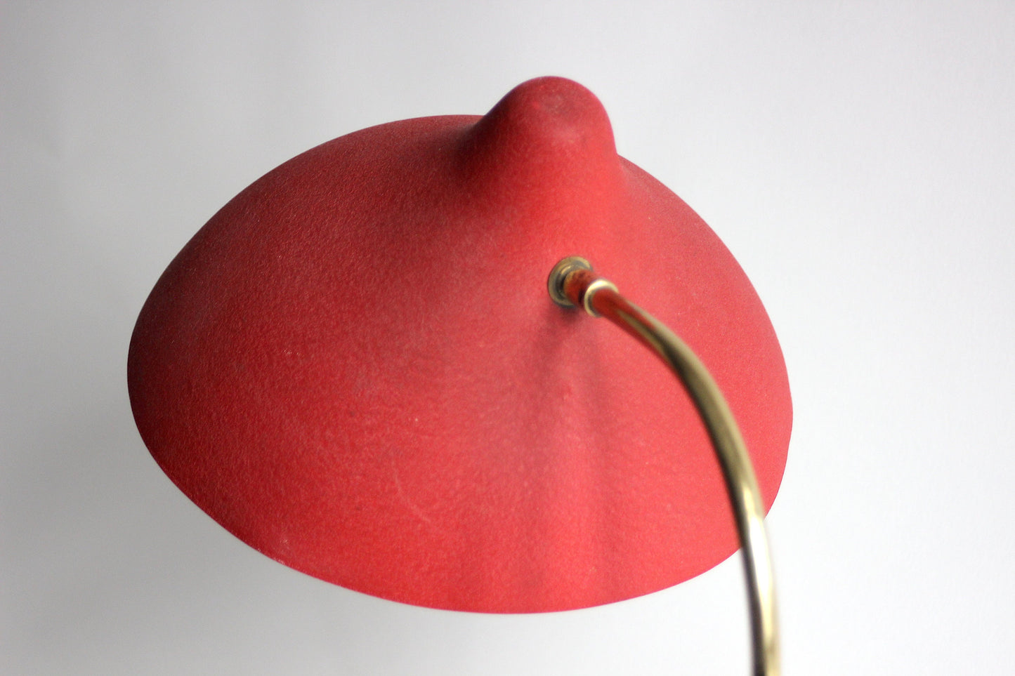 Louis Kalff Cosack 50s mid-century design crow's foot Stilnovo era table lamp desk