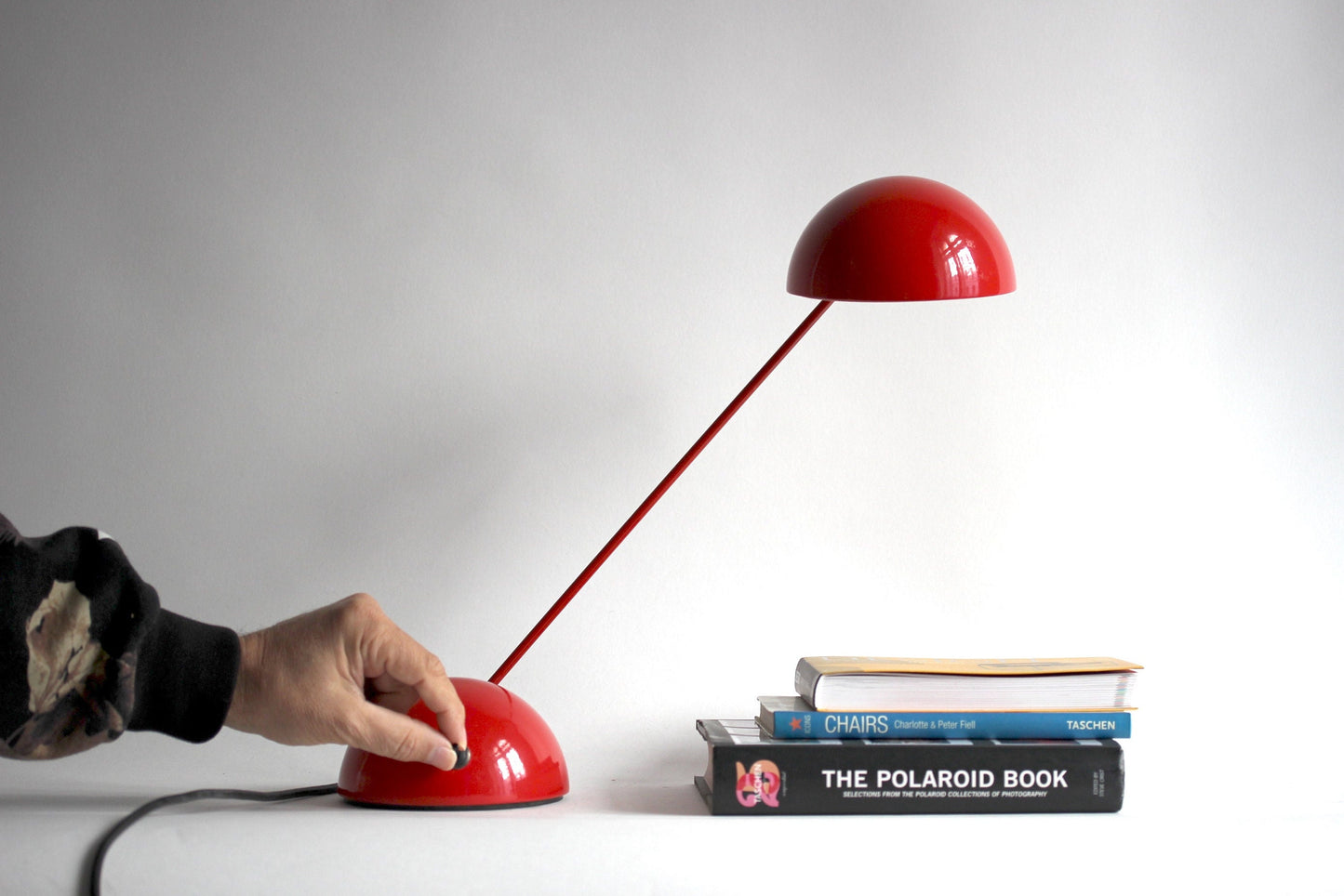 Vintage Minikini table lamp by Barbieri & Marianelli for Tronconi Illuminazione, Italy 1981.