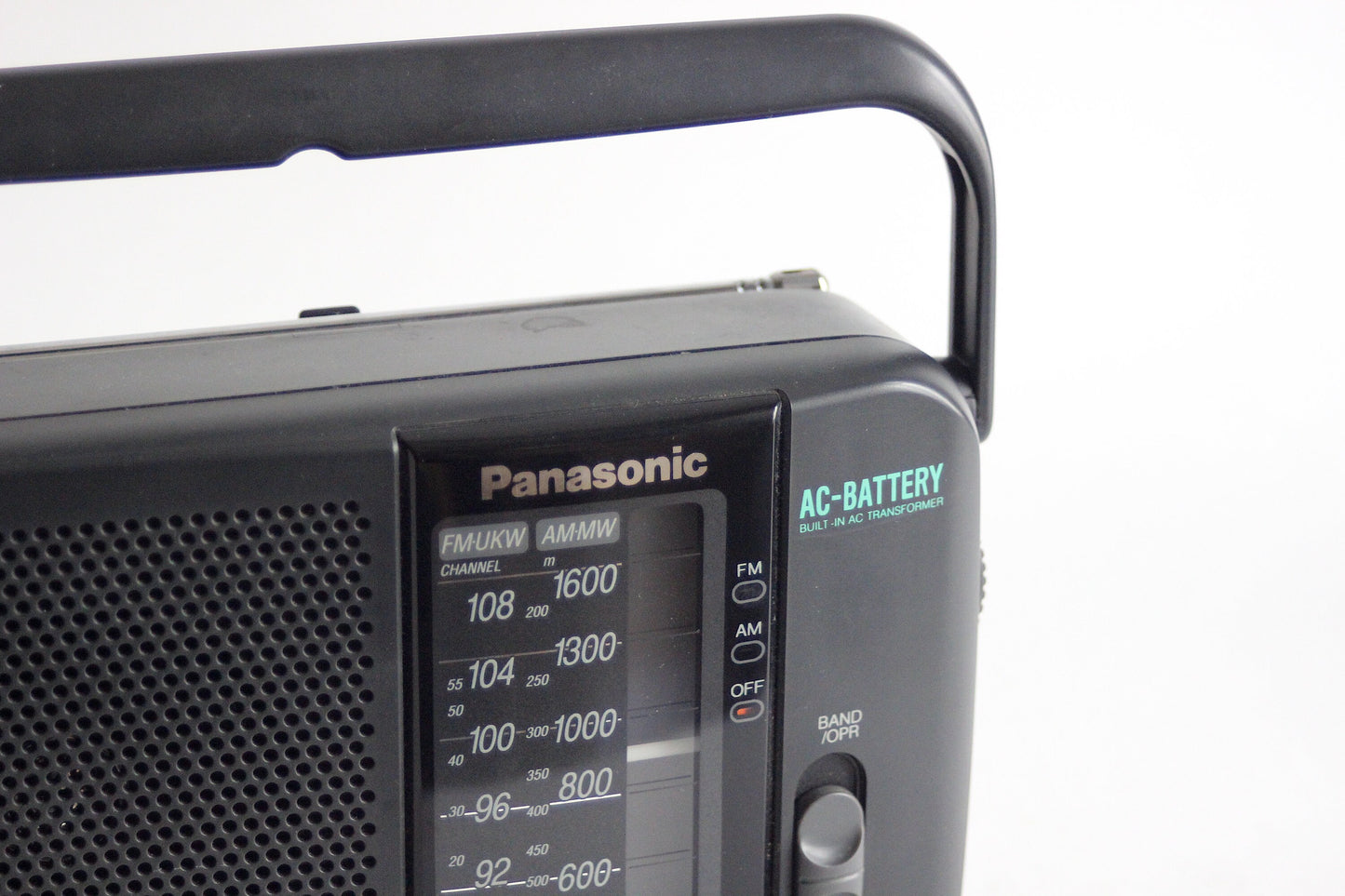 PANASONIC RF-544 portable radio. NEW, with original box. Japan 1992.