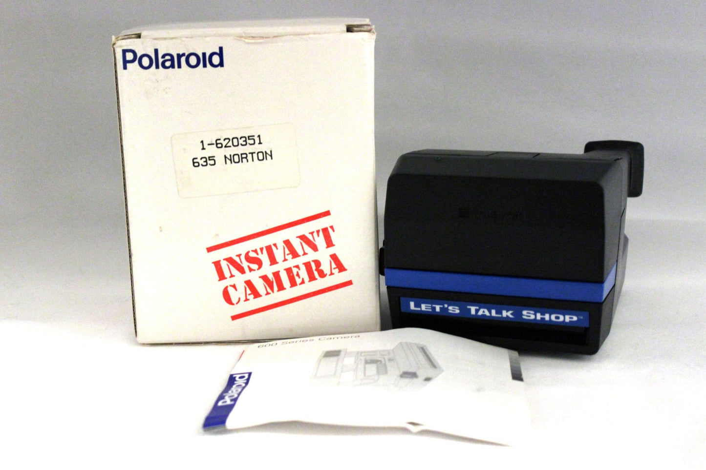 Polaroid Spirit 600 NORTON - Rare Edition [includes original box and original book instructions]