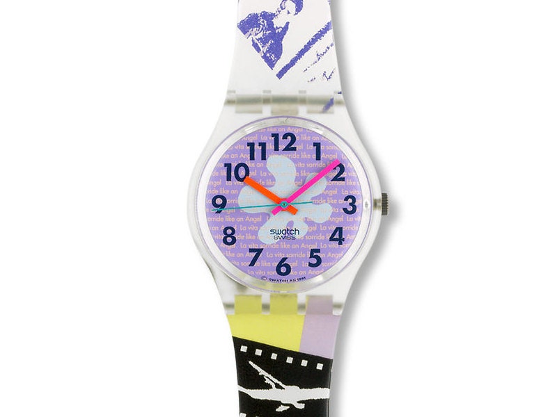 Swatch Rave GK134 - NEW OLD STOCK - with Original Box and instructions book