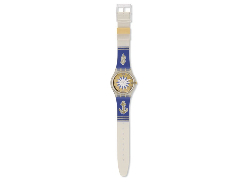 Swatch Blue Anchorage GK140 - NEW OLD STOCK - with Original Box