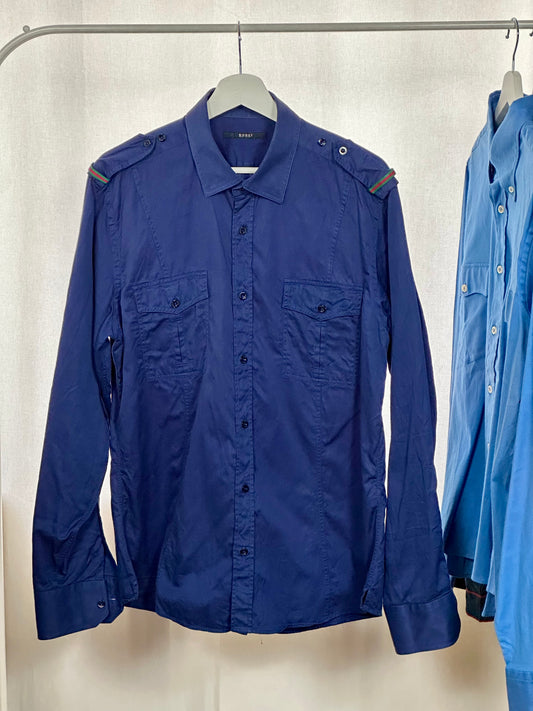 Gucci military cotton shirt – 2000s