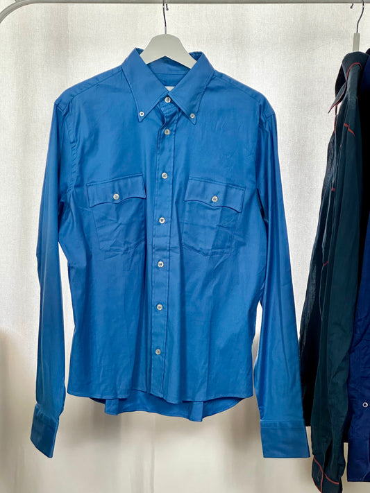 Prada blue cotton shirt – 2000s