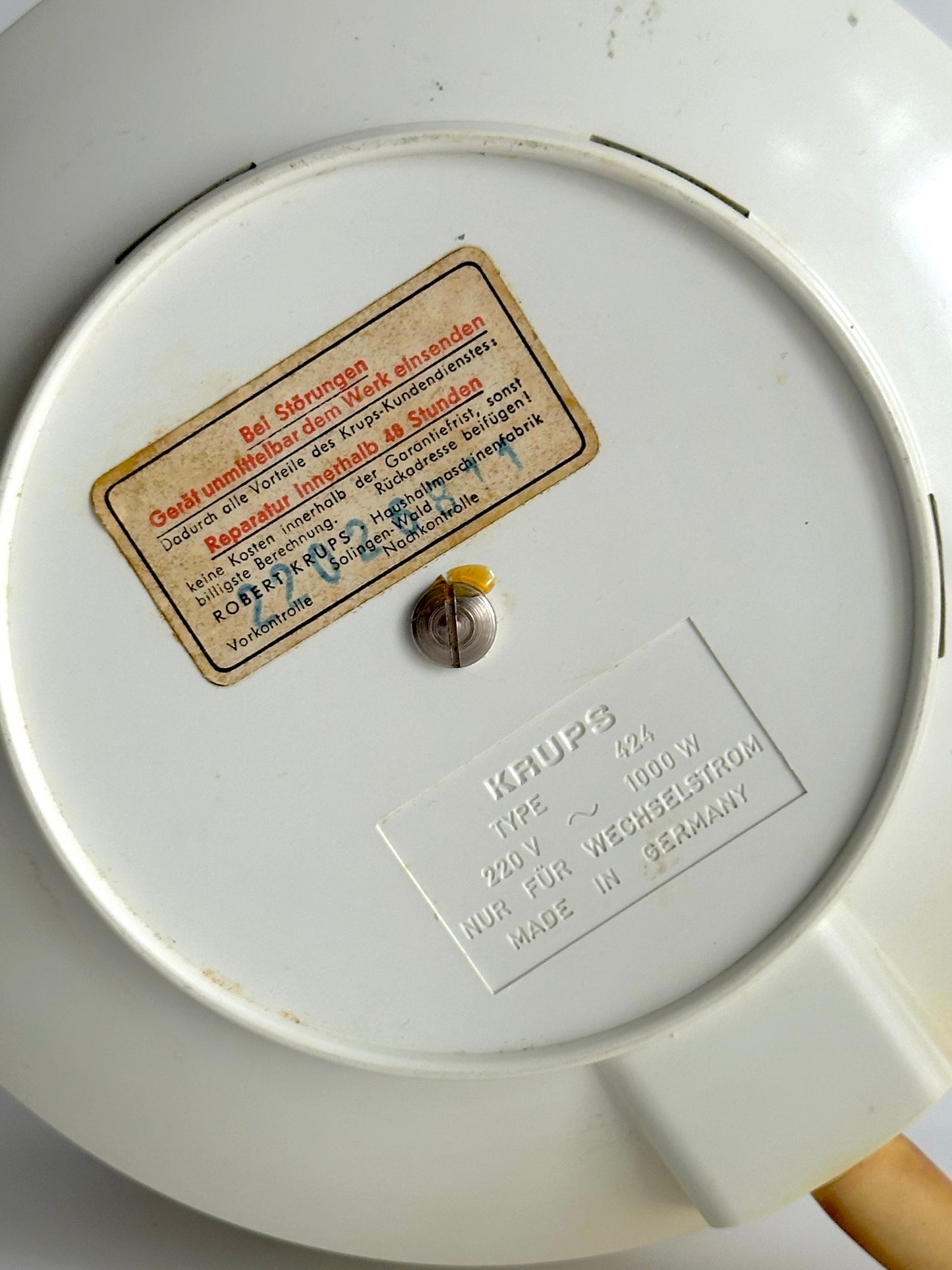 Krups T8 Type 244 Coffee Maker. First Edition. 1960s Germany