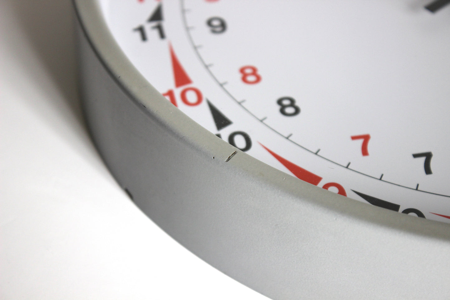 Junghans x Mcdonald’s – industrial 24-hour wall clock (Germany, 1980s/90s)