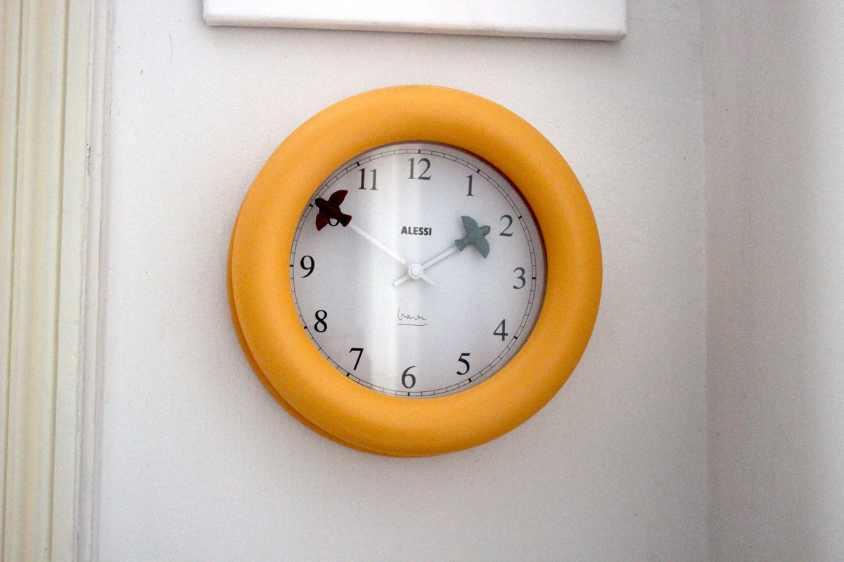 Alessi Wall Clock - 10 AZ by Michael Graves – Vintage and Other Things