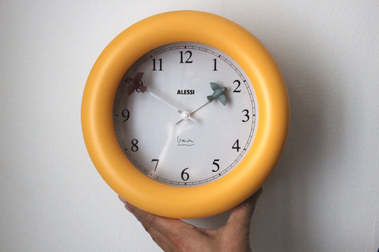 Alessi Wall Clock - 10 AZ by Michael Graves