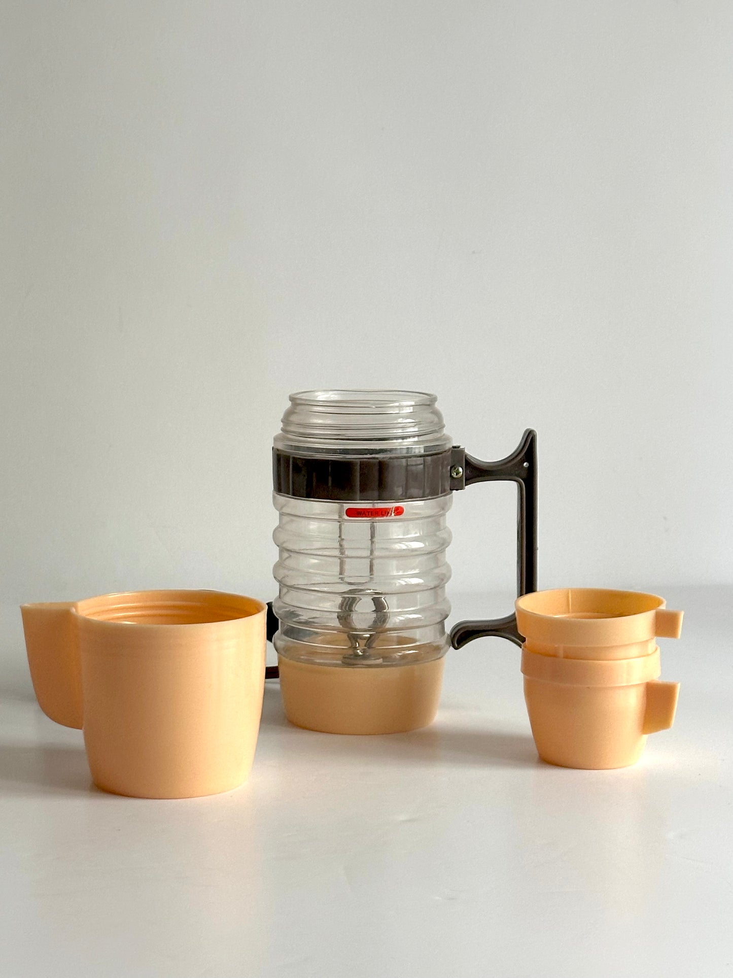 Vintage auto coffee maker for car – 12v travel coffee heater with cups & box – 1970s