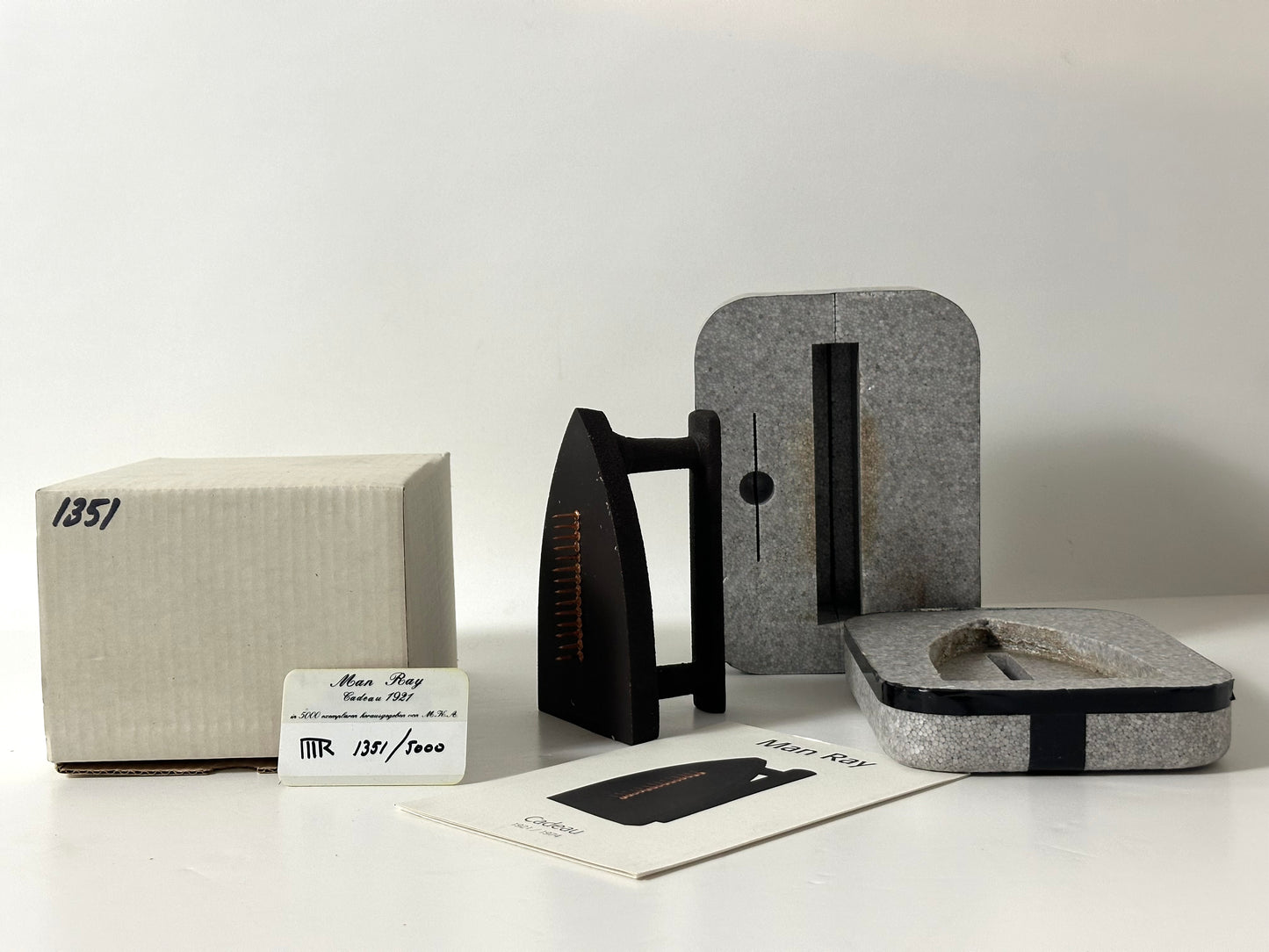 Man Ray —  Cadeau  , 1974. Authorized edition · Complete original set