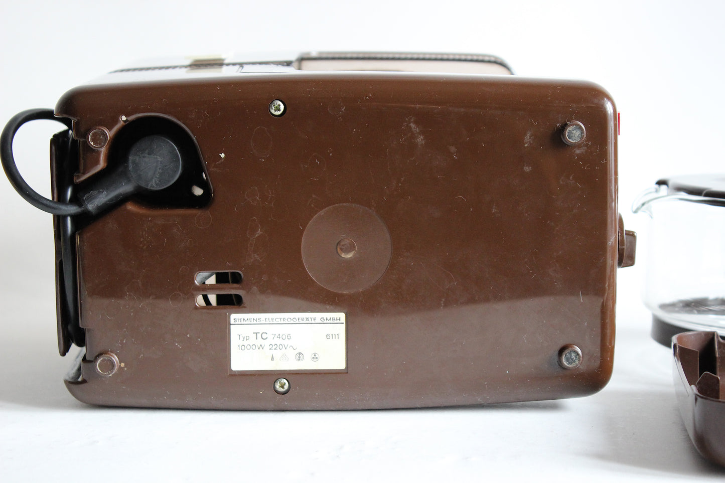 Siemens Cafemat filter coffee maker TC 7406 Brown. Space age coffee maker, vintage coffee machine