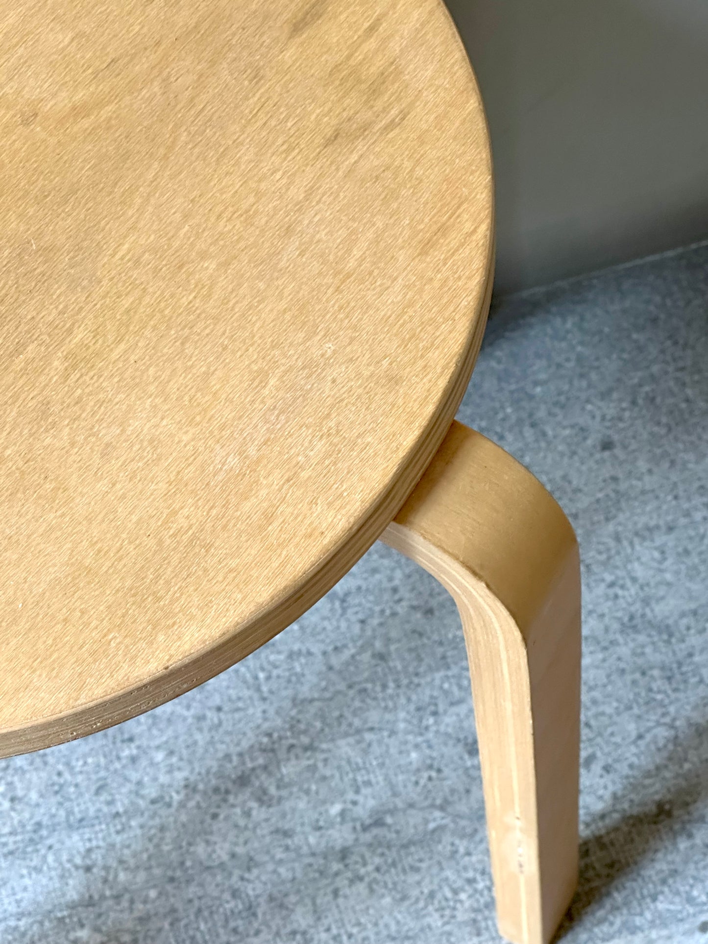 Vintage IKEA FROSTA Stools – Set of 2 – Stackable Birch Plywood Stools – Scandinavian Design – Discontinued IKEA Model