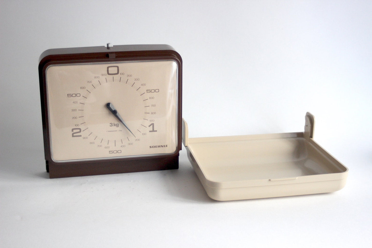 Soehnle Vintage Kitchen Scale, Wall mounted Kitchen Scale, Germany 70s.