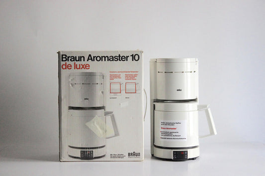 BRAUN Aromaster KF 26 Filter coffee maker. Hartwig Kahlcke, Germany 1989.